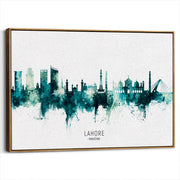 framed-canvas-brown-walnut
