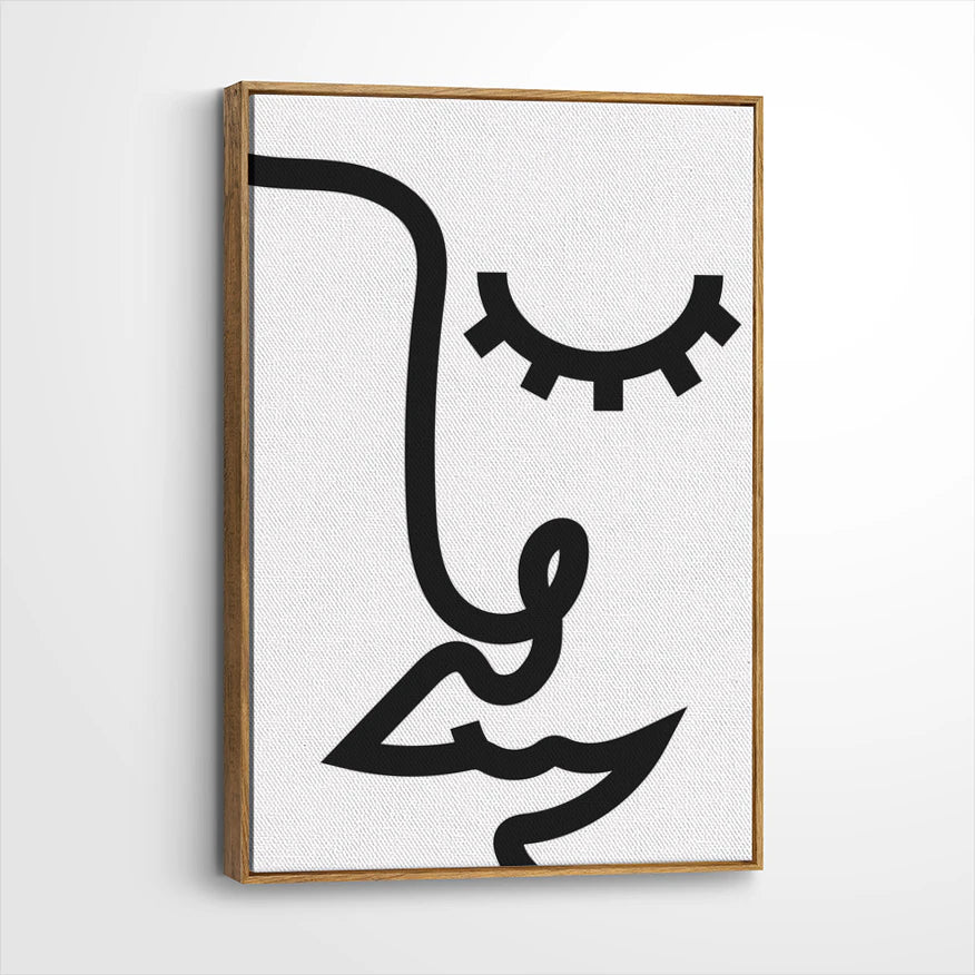 framed-canvas-brown-walnut