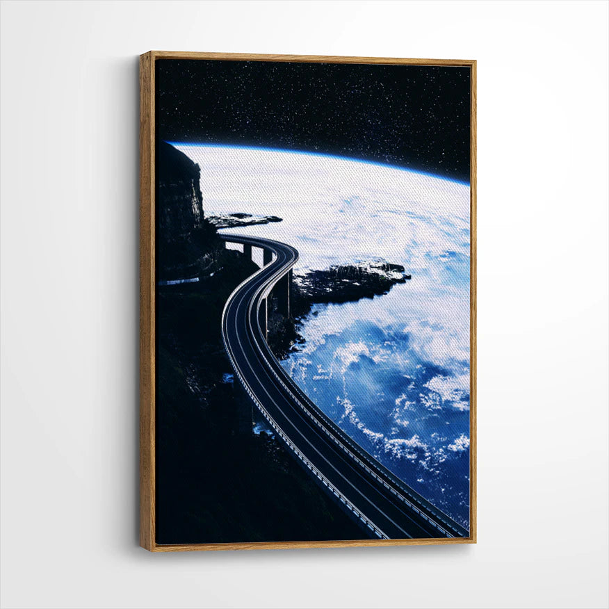 framed-canvas-brown-walnut