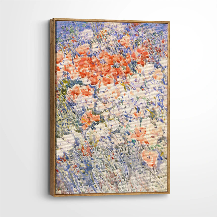 framed-canvas-brown-walnut
