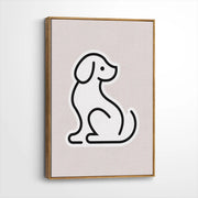 framed-canvas-brown-walnut