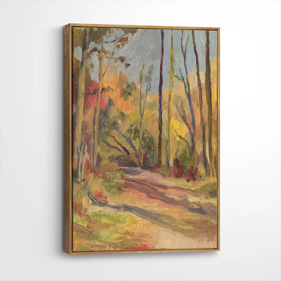 framed-canvas-brown-walnut