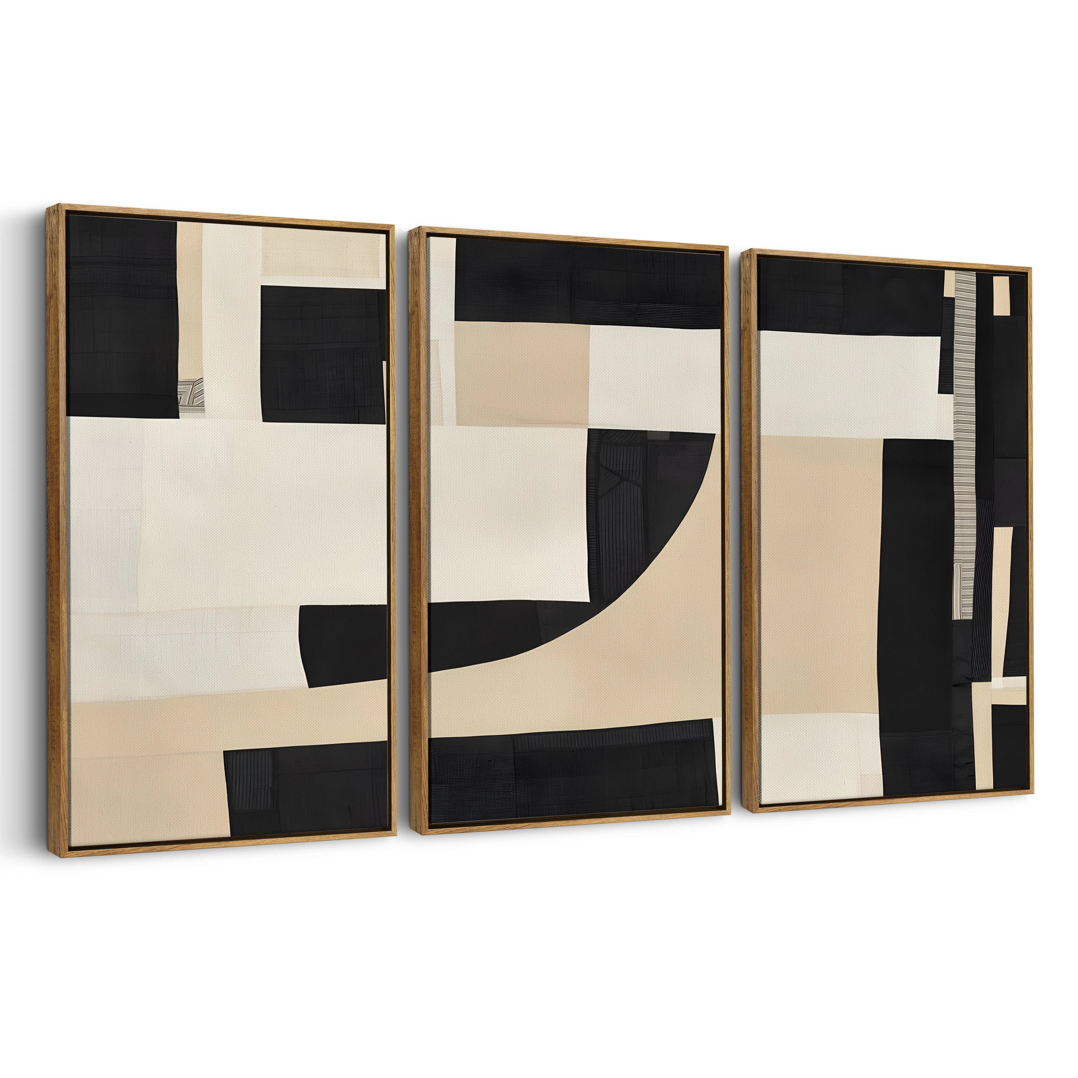3-framed-canvas-brown-walnut