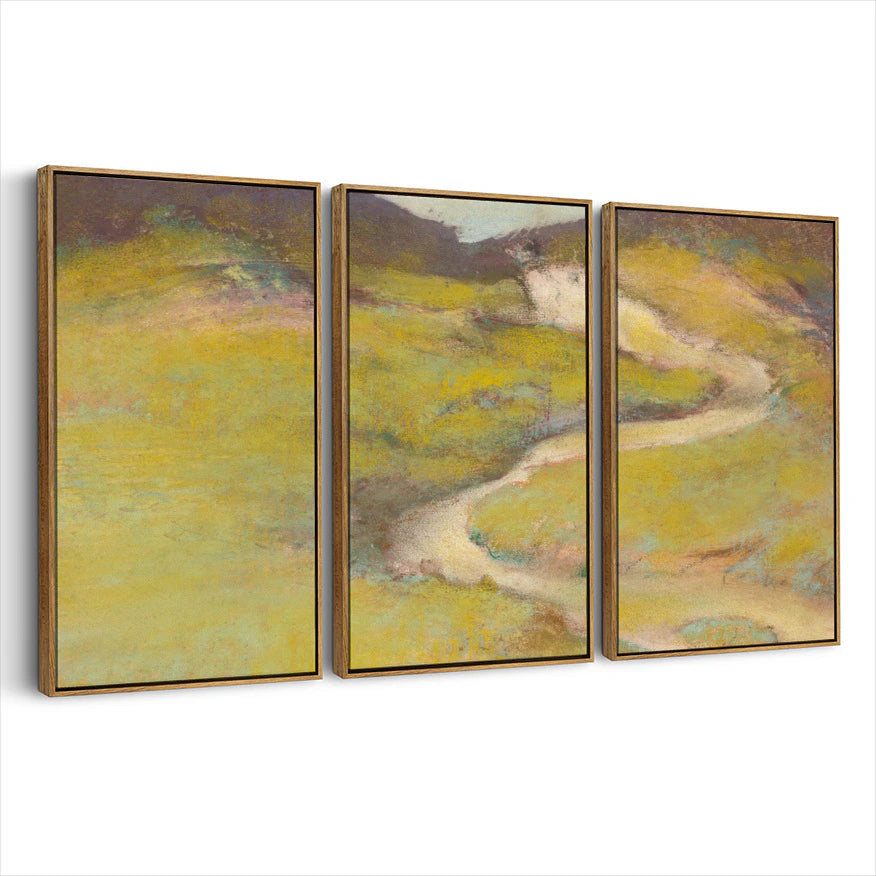 3-framed-canvas-brown-walnut