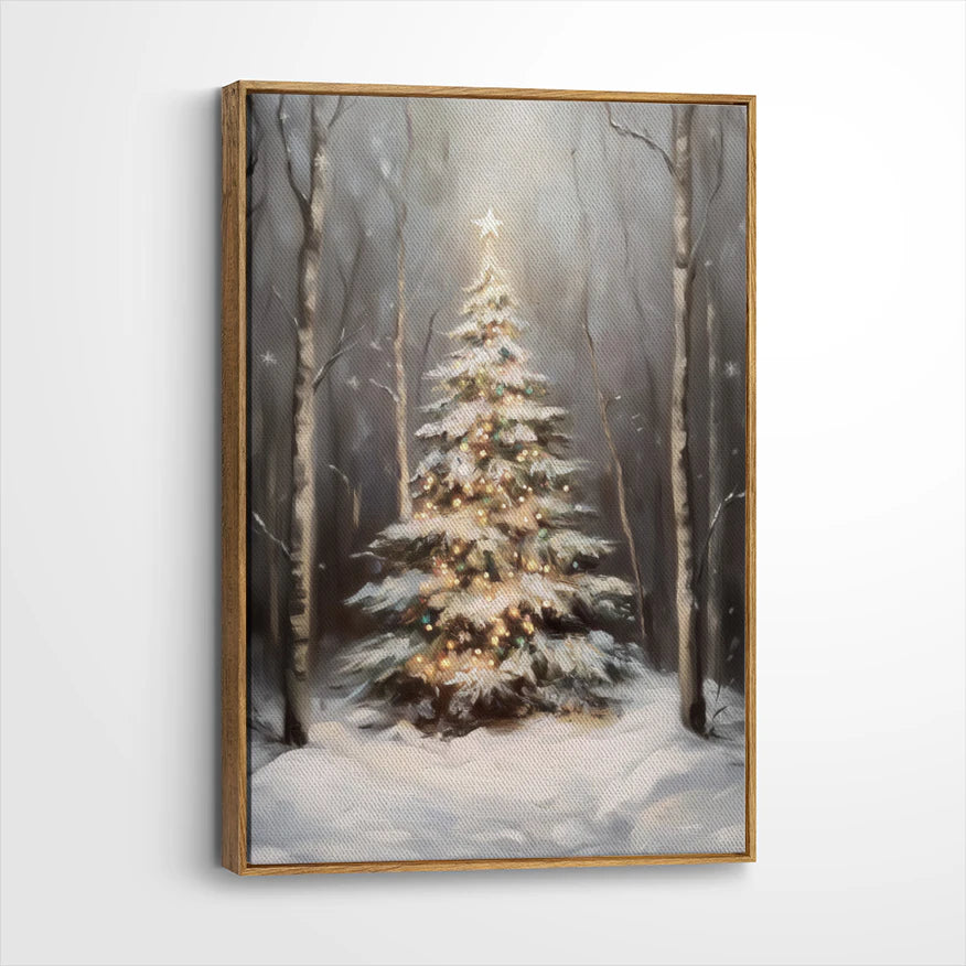 framed-canvas-brown-walnut