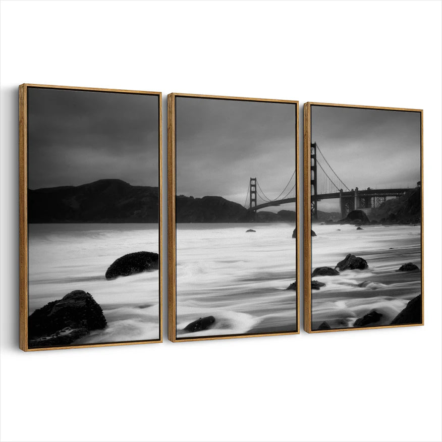3-framed-canvas-brown-walnut
