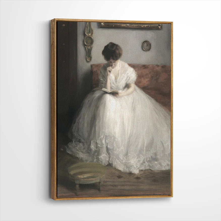 framed-canvas-brown-walnut