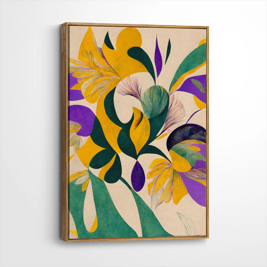 framed-canvas-brown-walnut