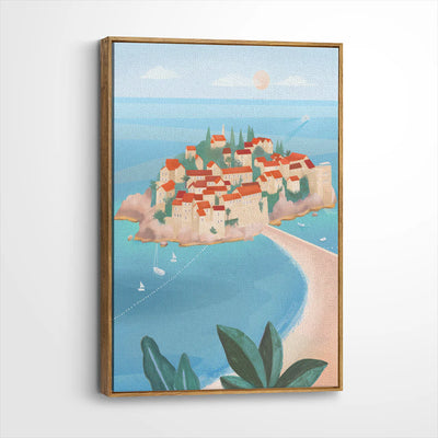 framed-canvas-brown-walnut
