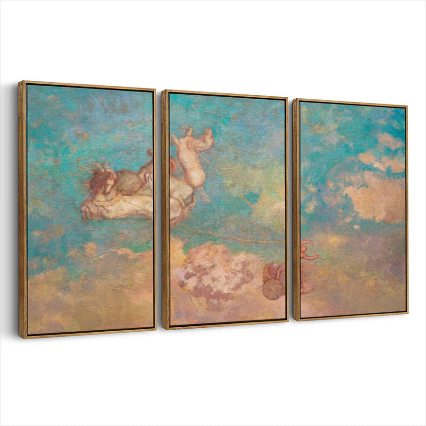 3-framed-canvas-brown-walnut