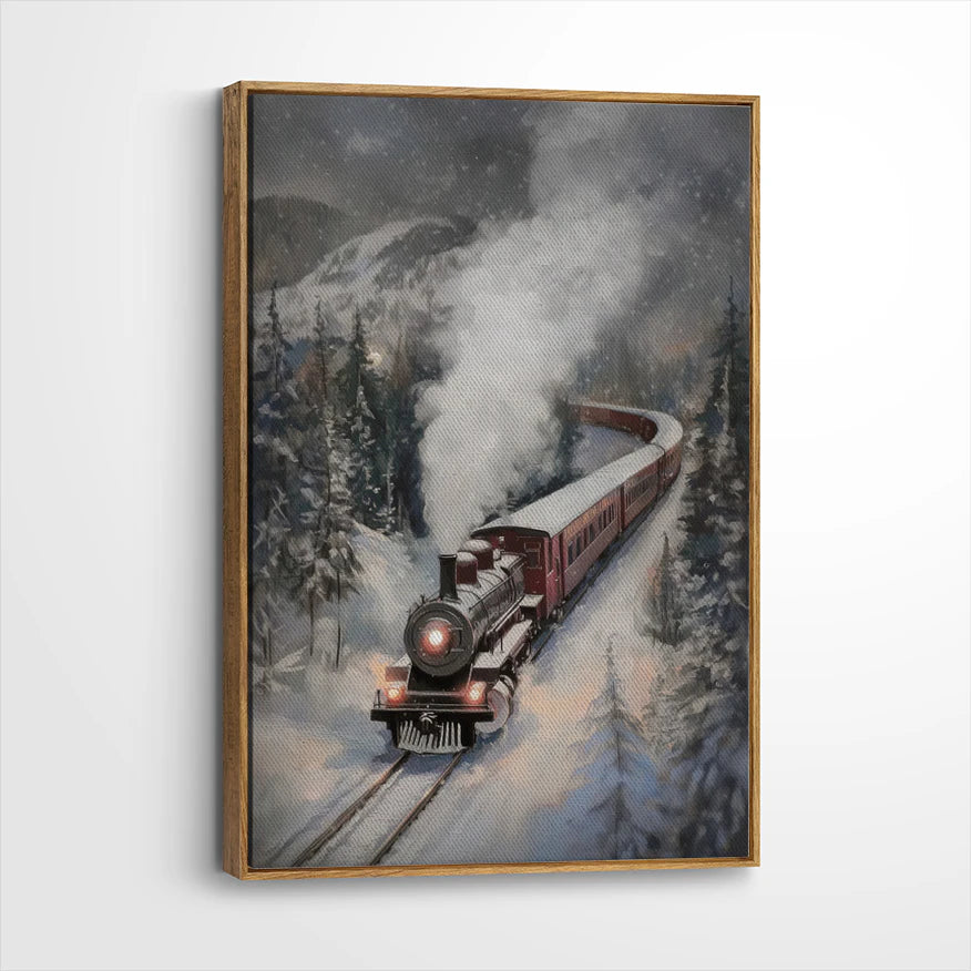 framed-canvas-brown-walnut