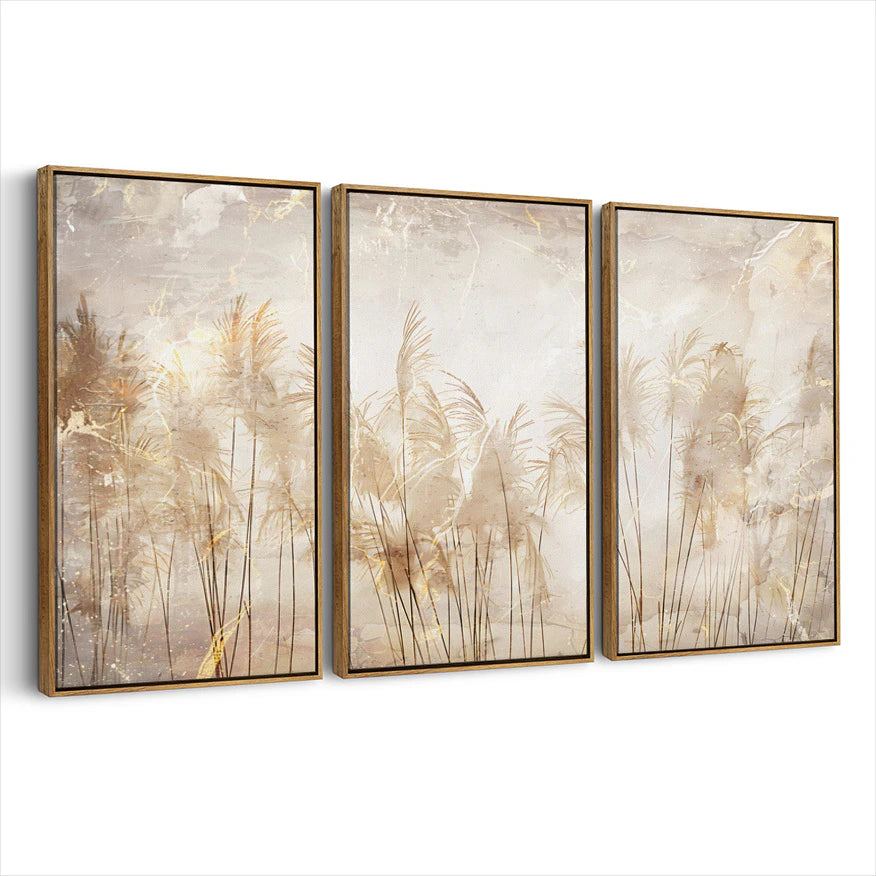 3-framed-canvas-brown-walnut