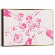 framed-canvas-brown-walnut