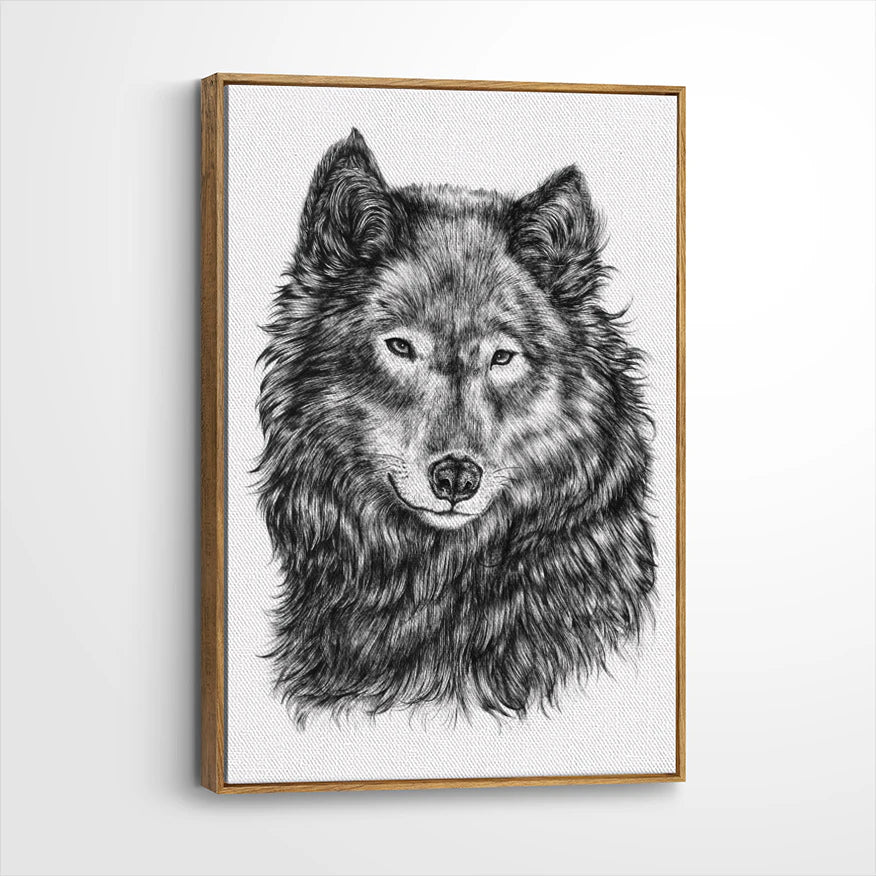framed-canvas-brown-walnut