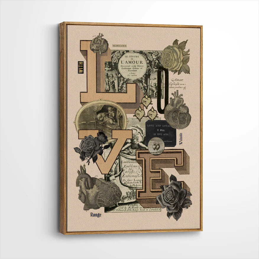 framed-canvas-brown-walnut