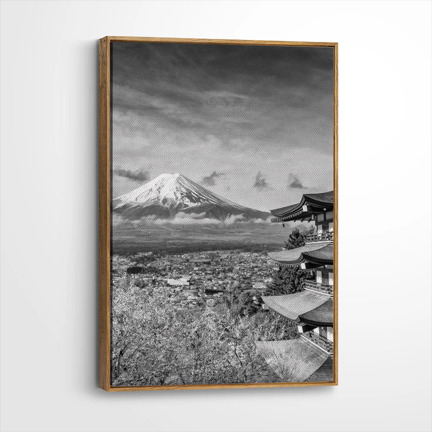 framed-canvas-brown-walnut