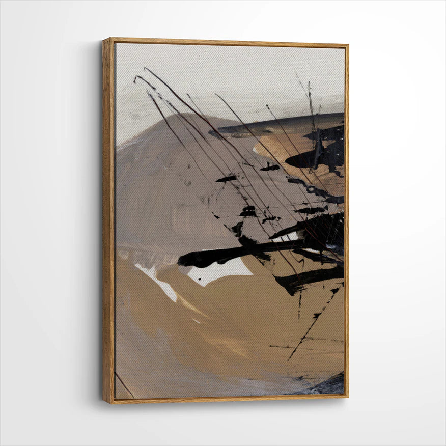framed-canvas-brown-walnut