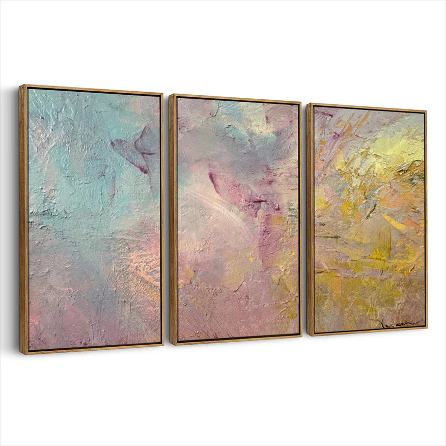 3-framed-canvas-brown-walnut