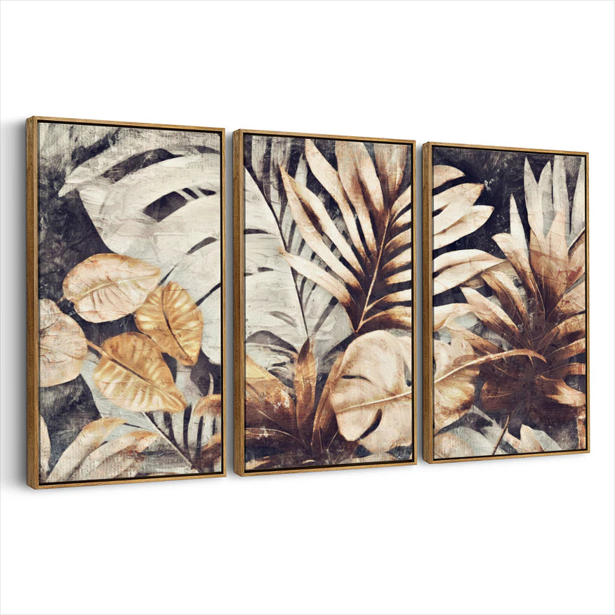 3-framed-canvas-brown-walnut