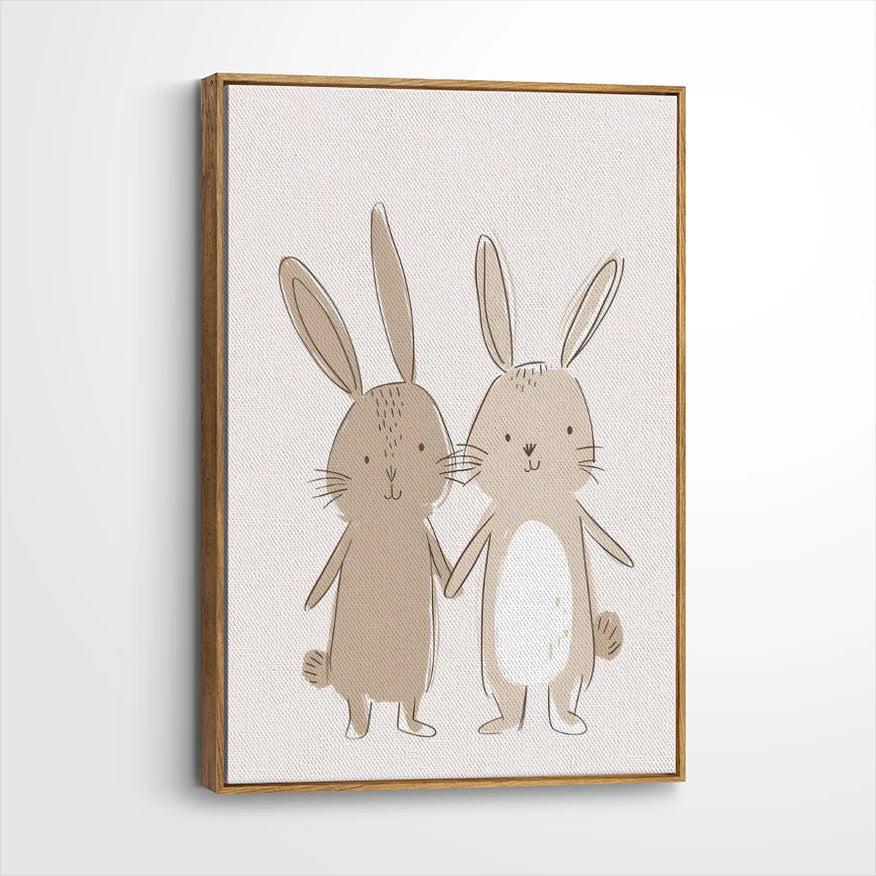 framed-canvas-brown-walnut