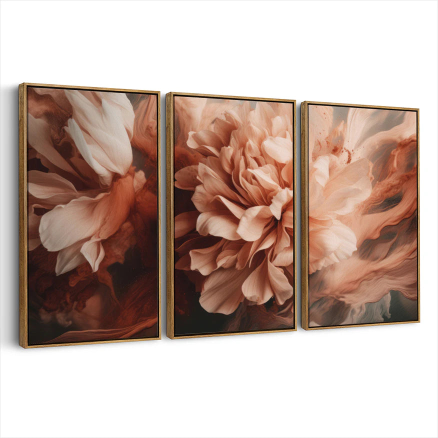 3-framed-canvas-brown-walnut