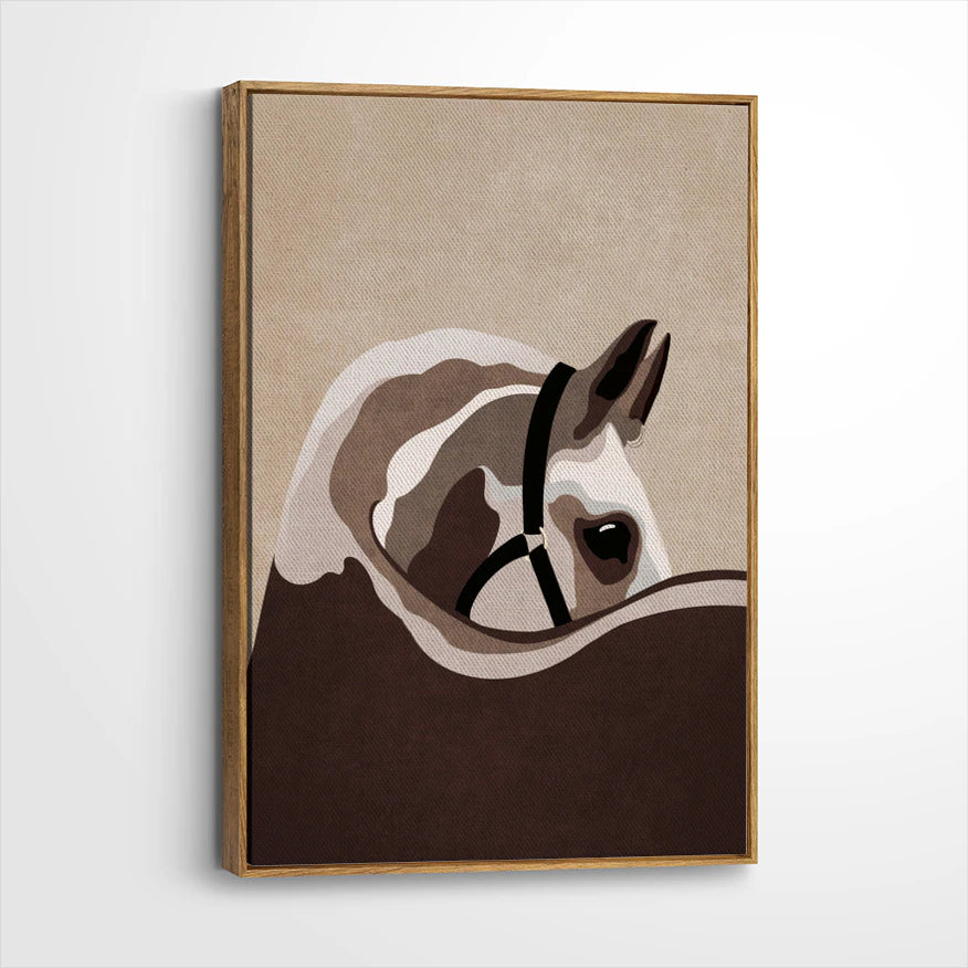 framed-canvas-brown-walnut