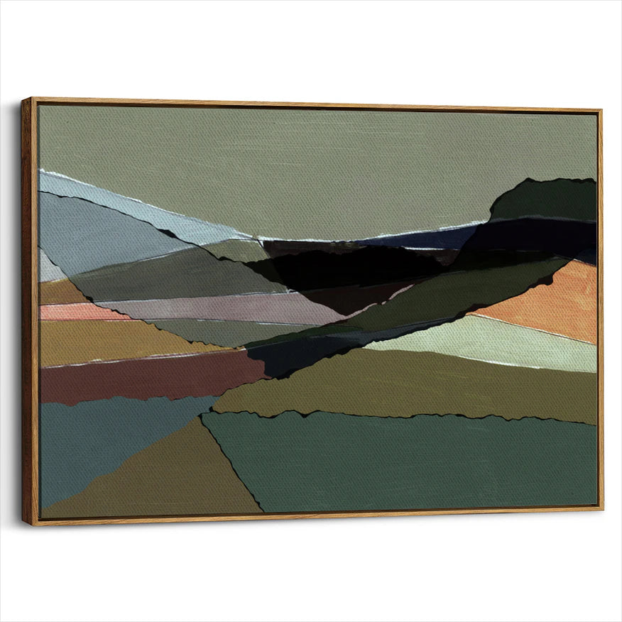 framed-canvas-brown-walnut