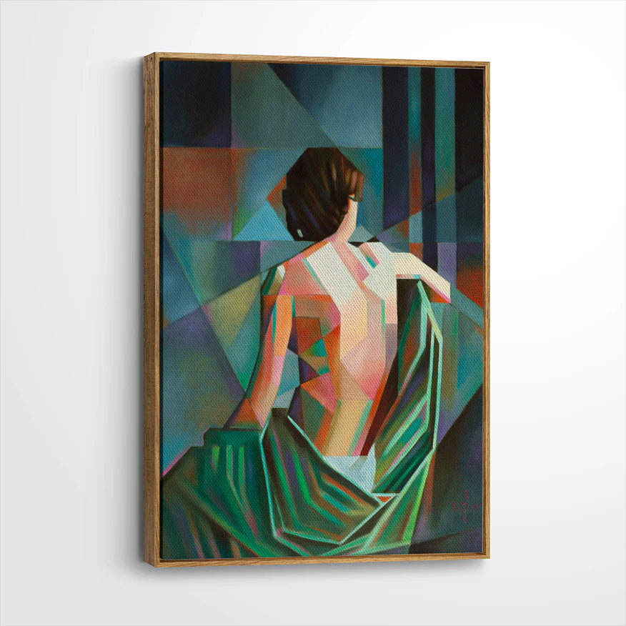 framed-canvas-brown-walnut
