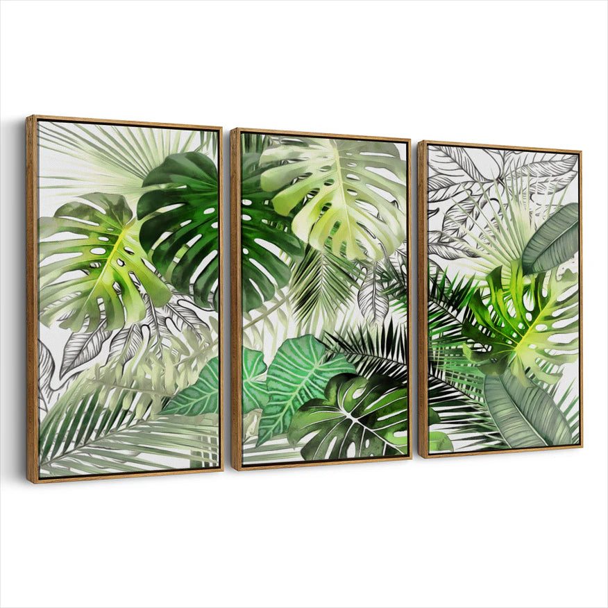 3-framed-canvas-brown-walnut