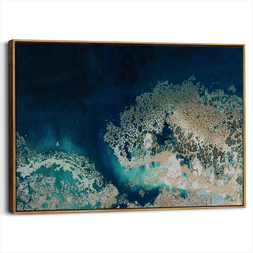 framed-canvas-brown-walnut
