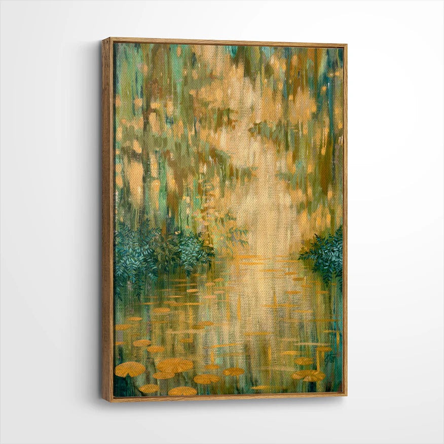 framed-canvas-brown-walnut