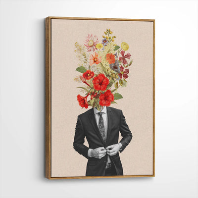 framed-canvas-brown-walnut
