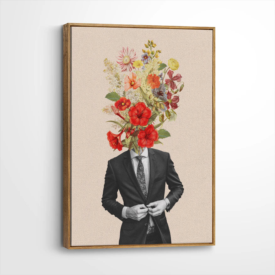 framed-canvas-brown-walnut