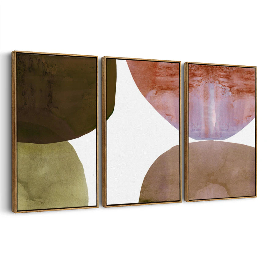 3-framed-canvas-brown-walnut
