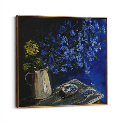 framed-canvas-brown-walnut