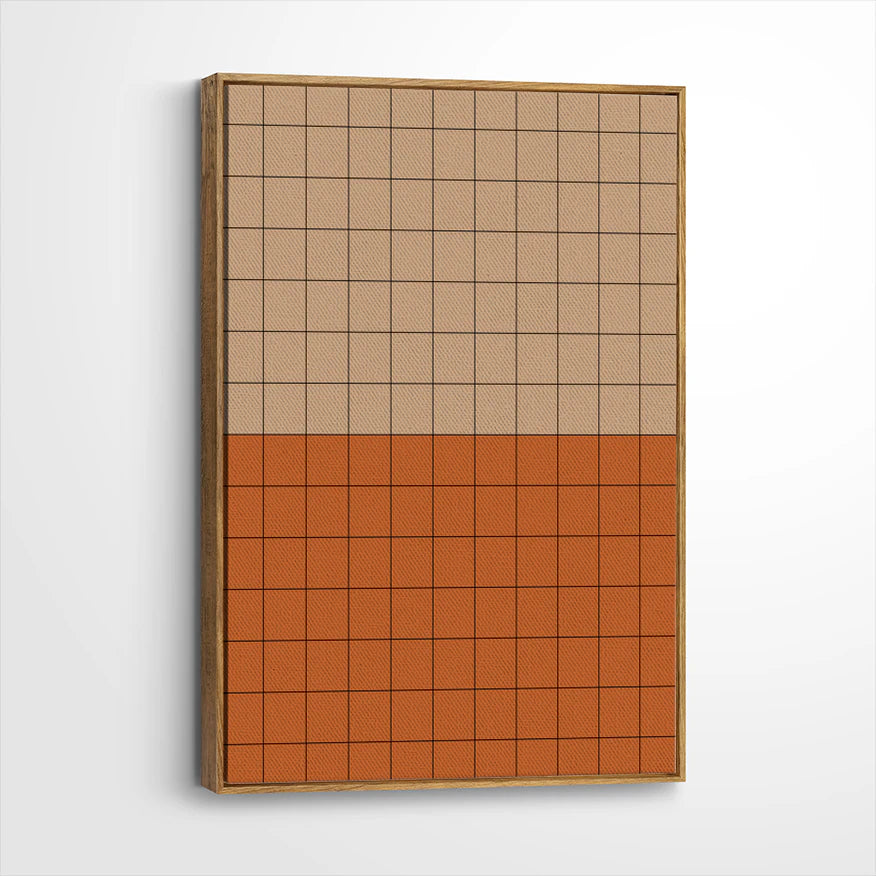 framed-canvas-brown-walnut