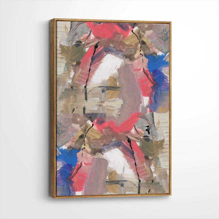 framed-canvas-brown-walnut