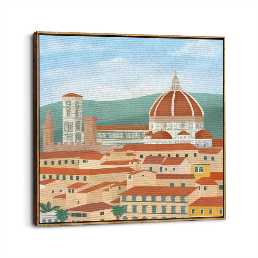 framed-canvas-brown-walnut