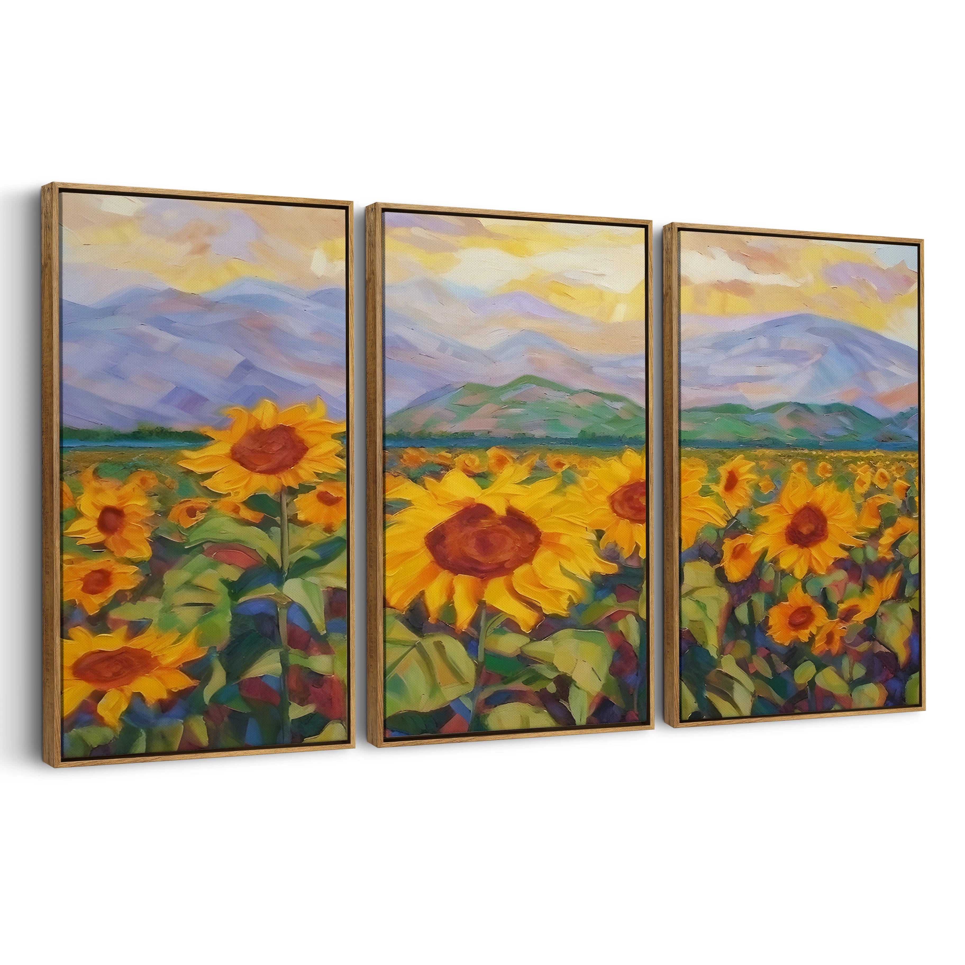 3-framed-canvas-brown-walnut