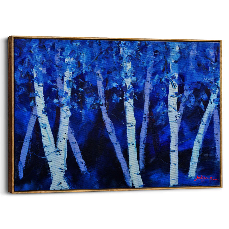 framed-canvas-brown-walnut