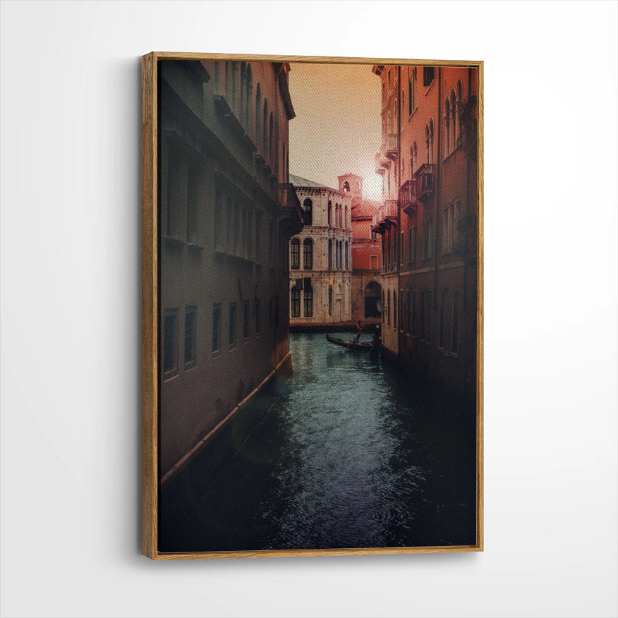framed-canvas-brown-walnut