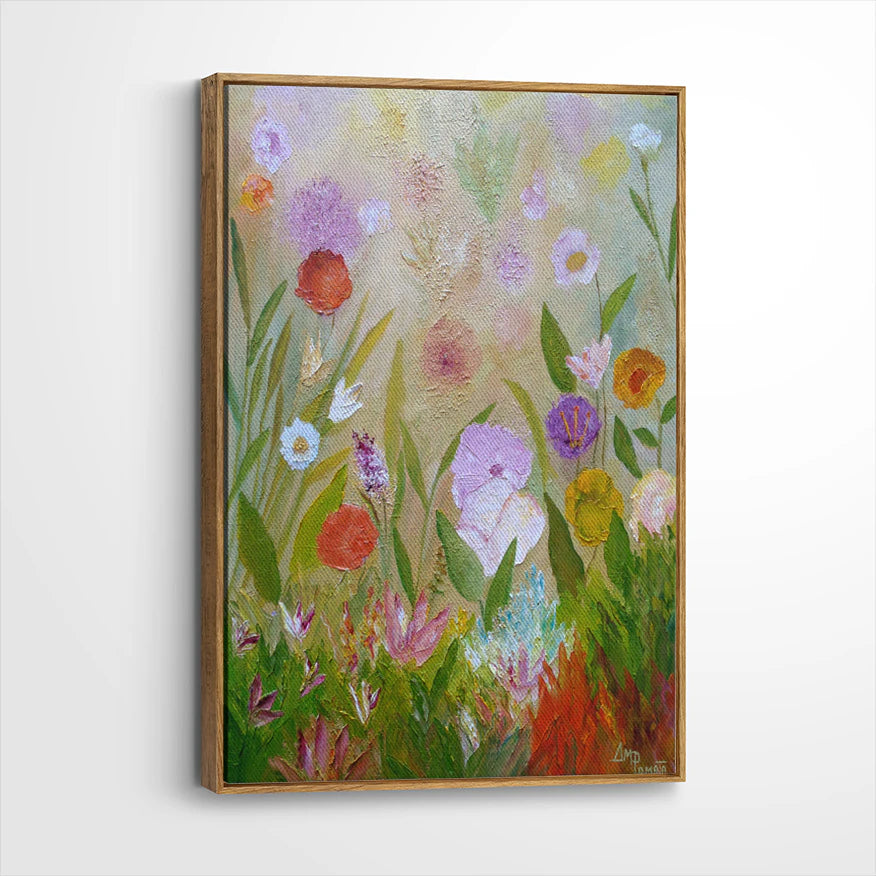 framed-canvas-brown-walnut