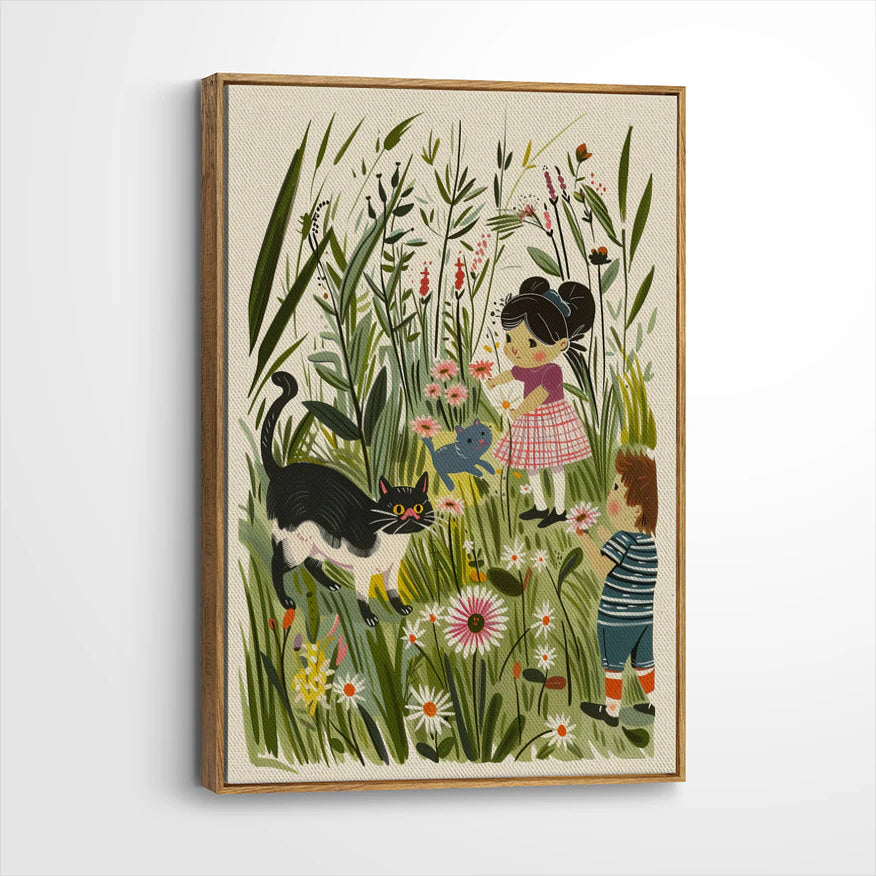 framed-canvas-brown-walnut
