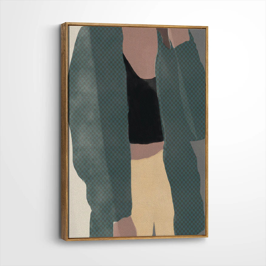 framed-canvas-brown-walnut