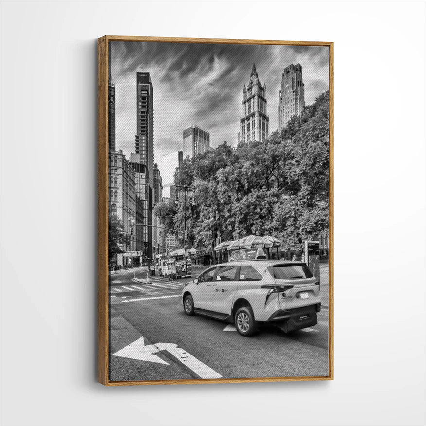 framed-canvas-brown-walnut