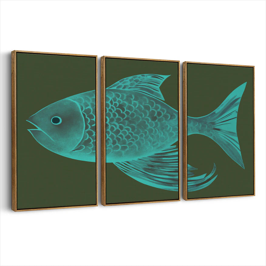 3-framed-canvas-brown-walnut