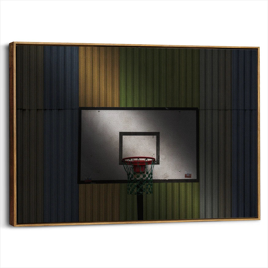 framed-canvas-brown-walnut