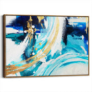 framed-canvas-brown-walnut