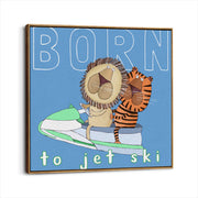 framed-canvas-brown-walnut