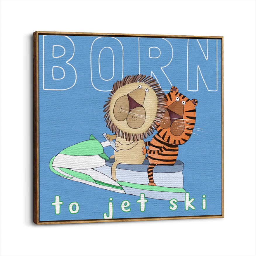 framed-canvas-brown-walnut
